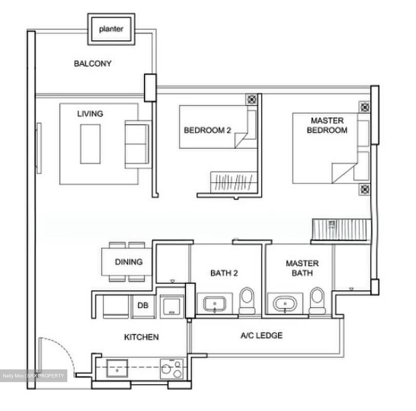 The Santorini (D18), Condominium #579060811